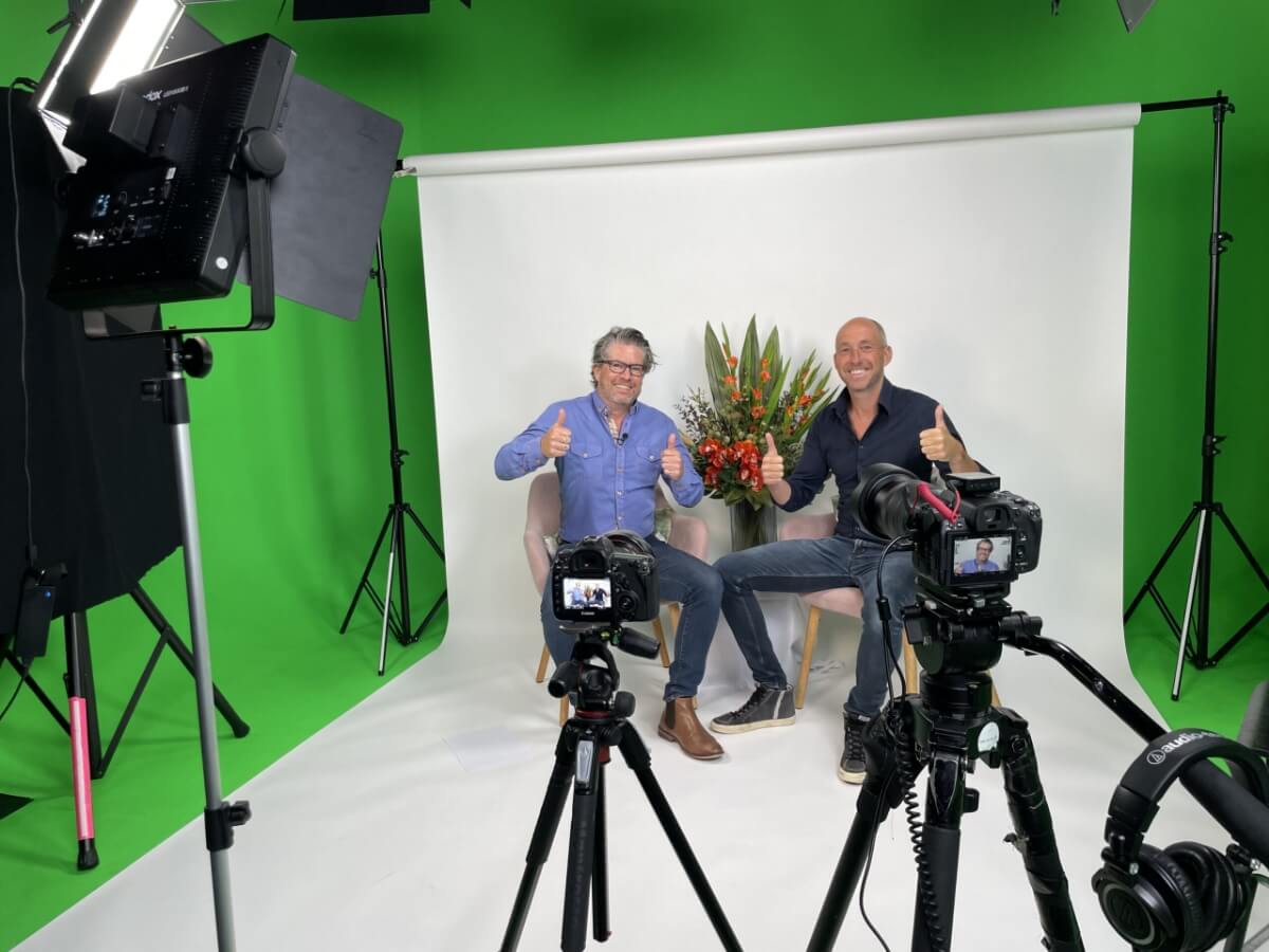 Floral Image CEO Ben Trussell with Anton Buchner Floral Image CEO Ben Trussell with Anton Buchner
